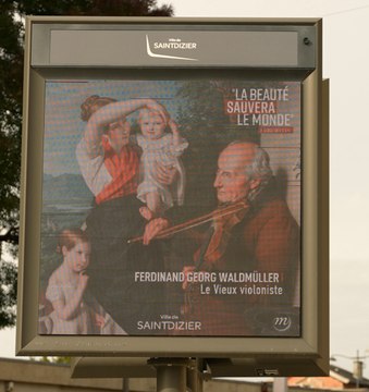 À Saint-Dizier, les œuvres d'art remplacent les panneaux publicitaires