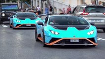 Supercars in Monaco 2023 - VOL. 29 (Vorsteiner Huracan, 912HP M3 G80, Veyron Vitesse, Mansory Urus)