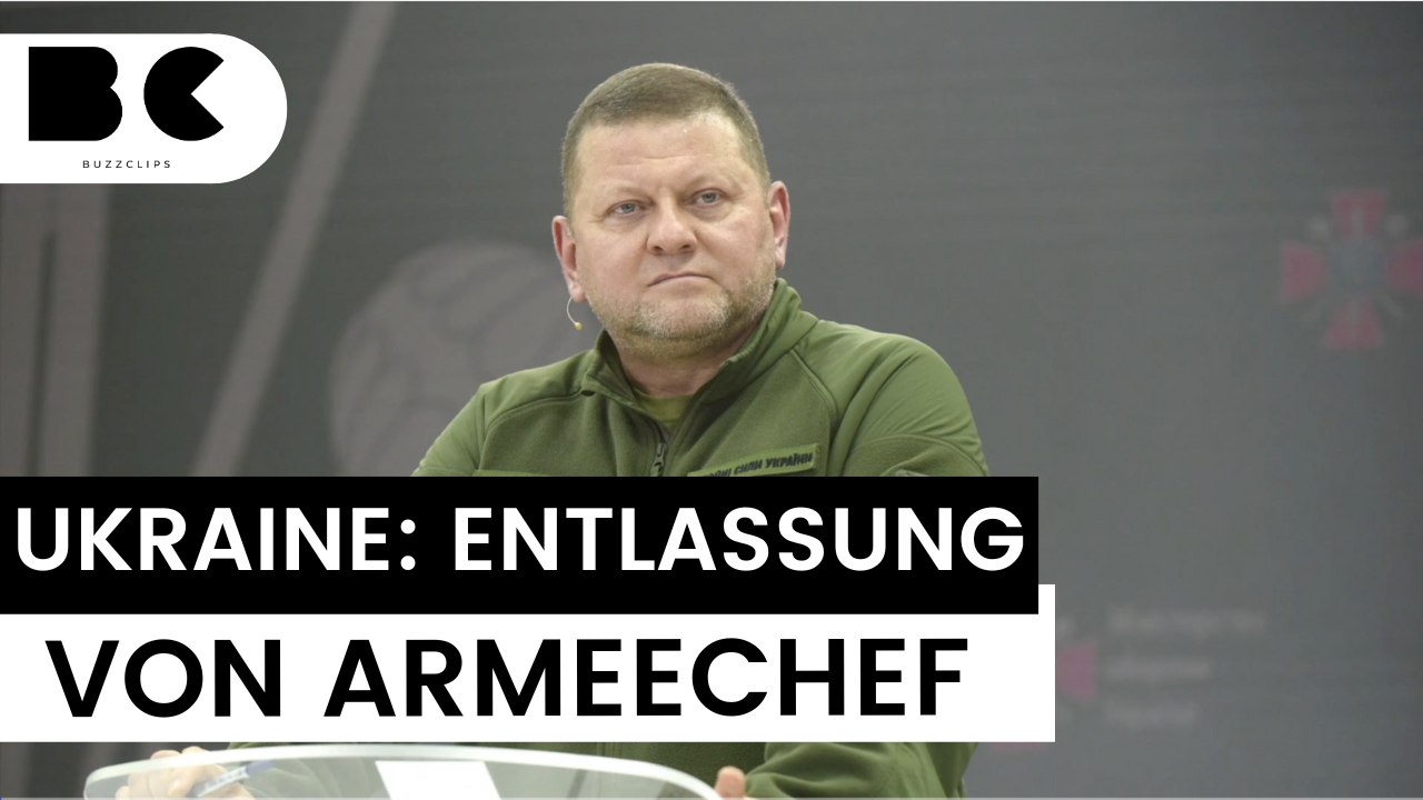 Selenskyj entlässt wohl seinen Armeechef!