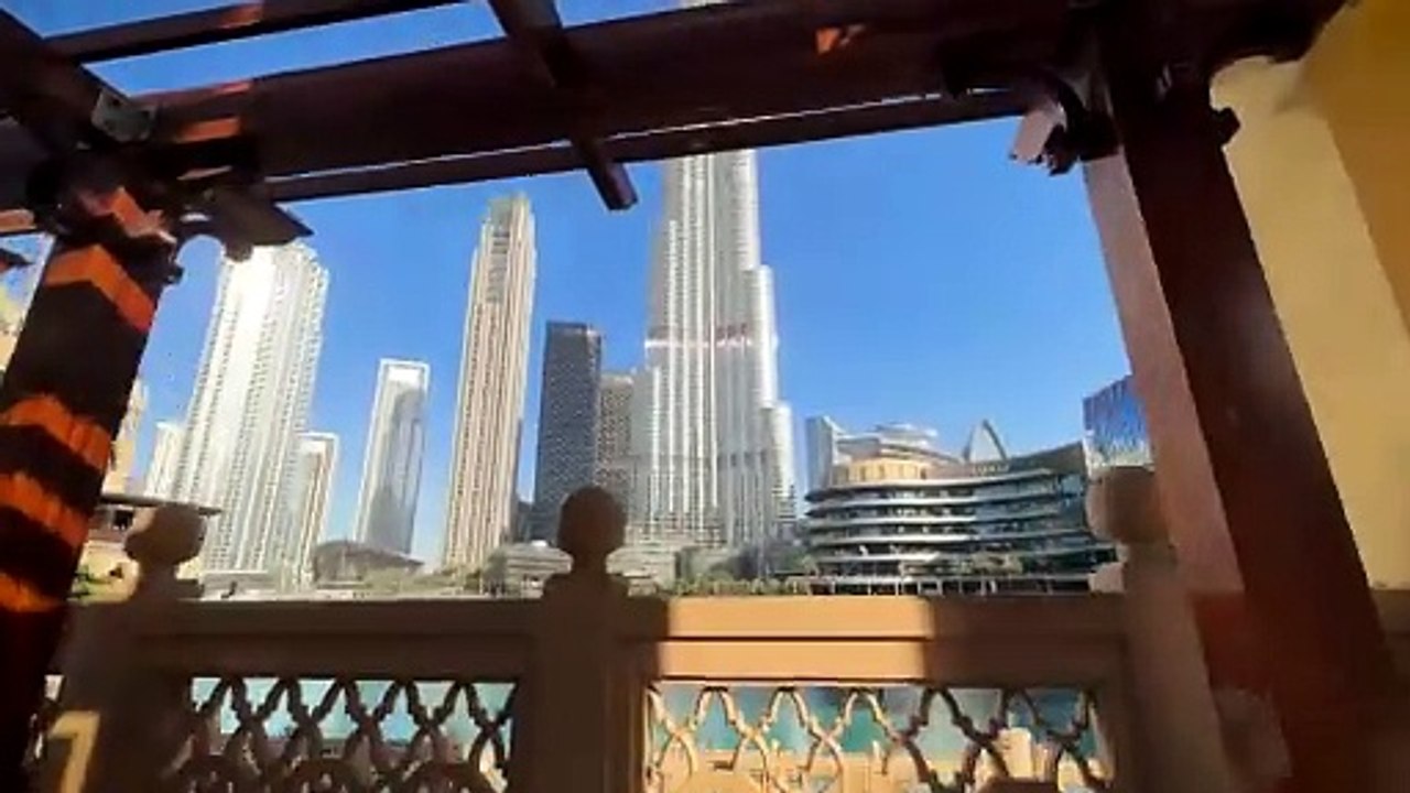 Dubai the most beautiful city at night.