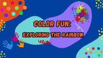 Rainbow Colors Learning | Colors Learning For Kids and Toddlers | Bright Spark Station