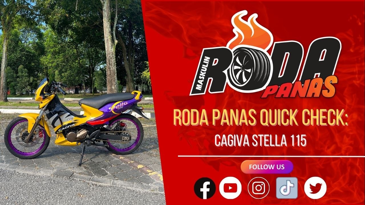 RODA PANAS QUICK CHECK : CAGIVA STELLA 115