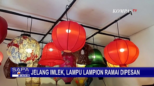 Lampu Lampion Ramai Dipesan Jelang Imlek, Perajin di Bandung Banjir Pesanan!