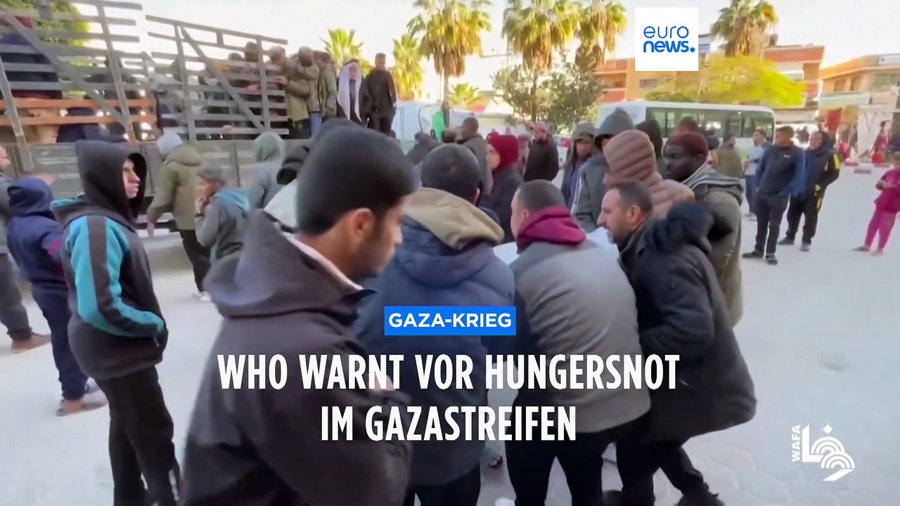 'Nur eine Mahlzeit am Tag': UN warnen vor Hungersnot im Gazastreifen
