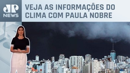 Sudeste tem alerta de tempestade nesta quinta (1º) | Previsão do Tempo