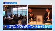 차범근에 이어…김부겸, 조국 선처 탄원서 제출