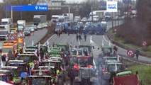 'Ursula, we are here!': European farmers' anger reaches Brussels to protest at EU summit