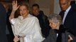 La Reina Sofía, derroche de elegancia en una noche musical con su hermana Irene de Grecia