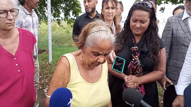 Le préfet à la rencontre des sinistrés de l'Etang-Salé