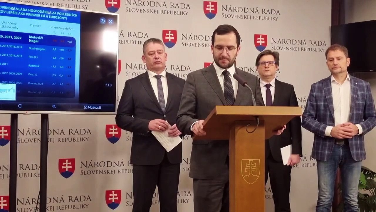ZÁZNAM: Hnutie Slovensko: Vláda sa snaží naplniť sľub oligarchom, nie voličom