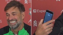 Jurgen Klopp’s press conference interrupted by journalist’s dentist: ‘Might be important’