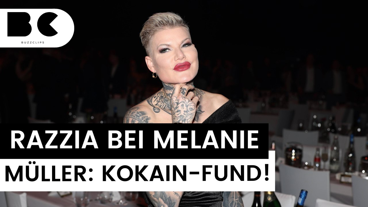 Polizei findet Kokain bei Melanie Müller