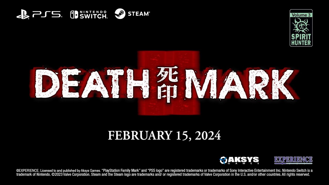 Spirit Hunter Death Mark 2 Official Announcement Trailer