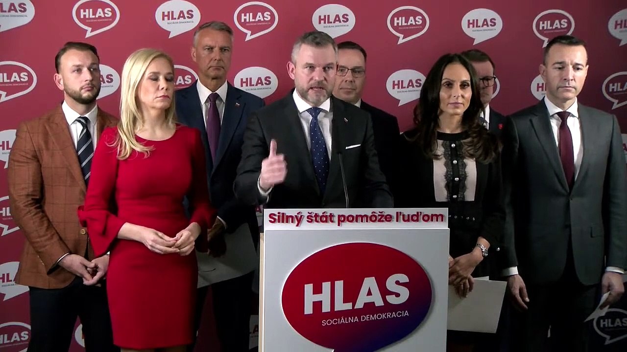 ZÁZNAM: P. Pellegrini ocenil prácu ministrov za Hlas-SD po 100 dňoch vlády