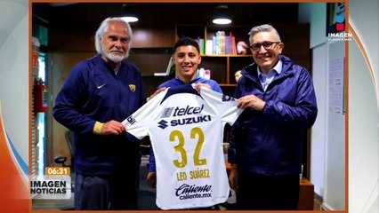 Llegó Leo Suárez, el cuarto refuerzo auriazul