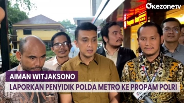 Aiman Witjaksono Resmi Laporkan Penyidik Polda Metro ke Propam Mabes Polri