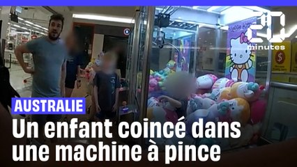 Australie : Un enfant de 3 ans coincé dans une machine à pince #shorts