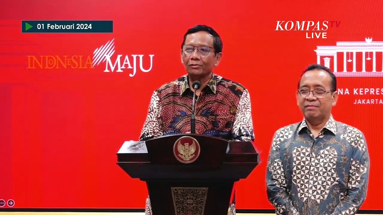 Mahfud Ungkap Respons Jokowi Usai Dirinya Pamit Mundur Sebagai Menko Polhukam