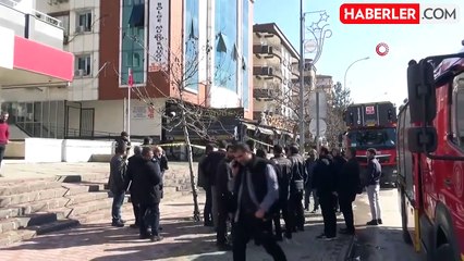 Gaziantep Tapu Müdürlüğü'nde yangın çıktı