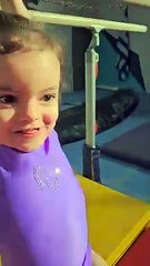 Βασιλική Μιλλούση: Η κόρη της κάνει ενόργανη γυμναστική