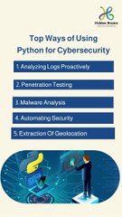 Python For Cybersecurity: How It Will Help You? #PythonCybersecurity #HiddenBrains