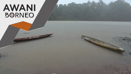 Hujan berterusan tahap waspada di Sarawak dan Sabah