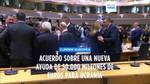 La UE acuerda un paquete de 50.000 millones de euros para Ucrania