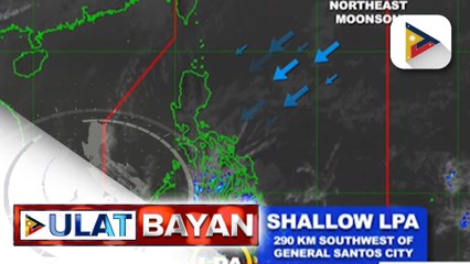 Trough of LPA, patuloy na magpapaulan sa Mindanao