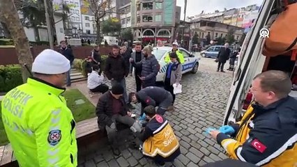 Trabzon'da sahipsiz köpeğin ısırdığı kişi yaralandı