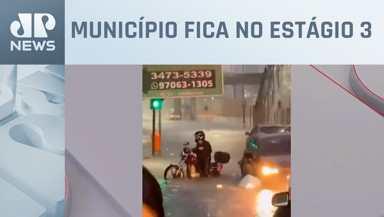 Chuvas causam alagamentos e queda de árvores no RJ