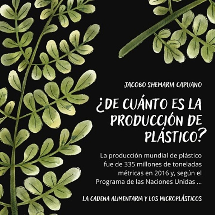 -Jacobo Shemaria Capuano- La cadena alimentaria y los microplásticos: (Parte 1) (Creado por @JacoboShemariaCapuano)