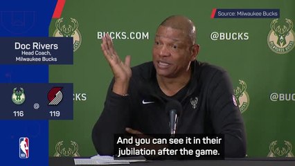 Rivers shocked by Lillard performance in Portland return