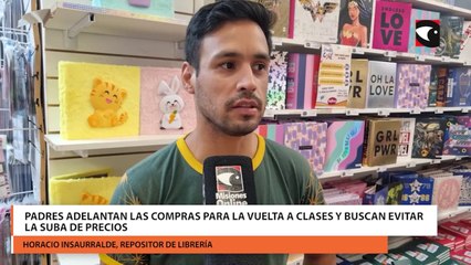Padres adelantan las compras para la vuelta a clases y buscan evitar la suba de precios