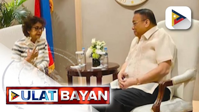 UN Special Rapporteur Khan, nakipagpulong kay Exec. Sec. Bersamin sa Malacañang ngayong araw
