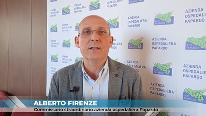 Papardo, il bilancio del commissario Alberto Firenze