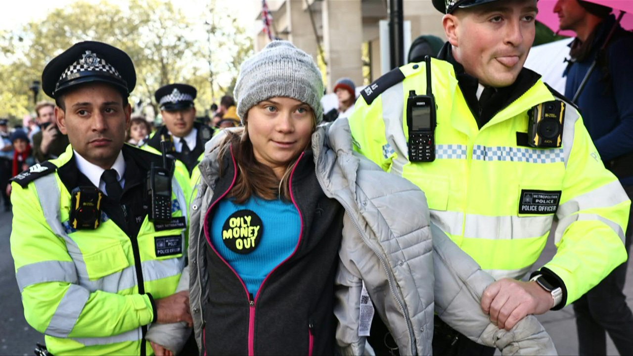 Prozess gegen Greta Thunberg in London
