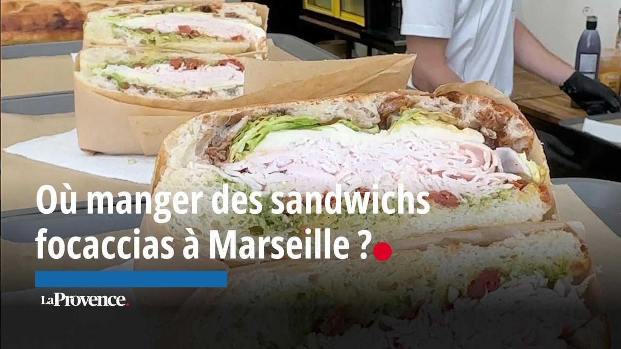 Où manger des sandwichs focaccias à Marseille ?