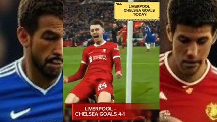 All Chelsea Liverpool Goals  4-1
