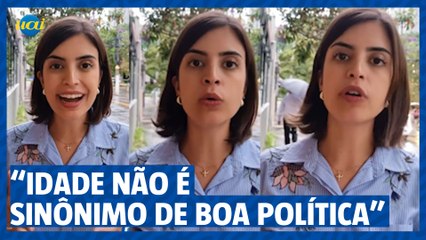 Tabata rebate Valdemar: 'Idade não é sinônimo de boa política'