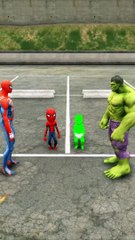 GTA 5 - Spiderman vs Hulk match, Who is the richest  -- #shorts #shortvideo #shortviral --