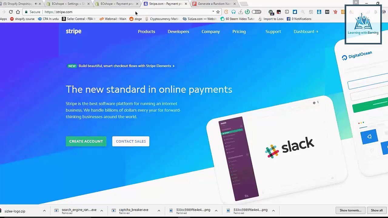 Shopify Course12 Stripe
