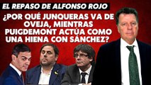 Alfonso Rojo: “¿Por qué Junqueras va de oveja, mientras Puigdemont actúa como una hiena con Sánchez?”