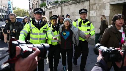 Prozess gegen Greta Thunberg in London