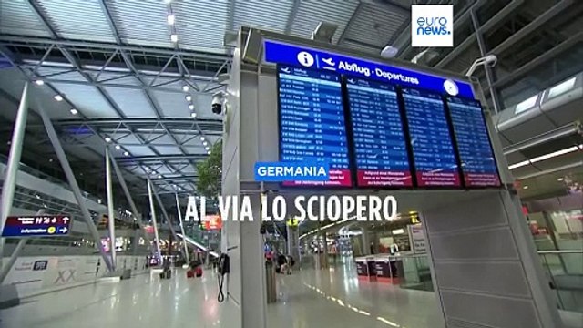 Germania: sciopero personale di sicurezza negli aeroporti, centinaia i voli cancellati