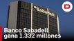 Banco Sabadell gana 1.332 millones en 2023, un 55 % interanual más