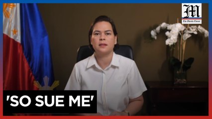 Sara fires off response to DDS hitman over murder allegations