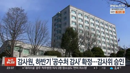 감사원, 하반기 '공수처 감사' 확정…감사위 승인