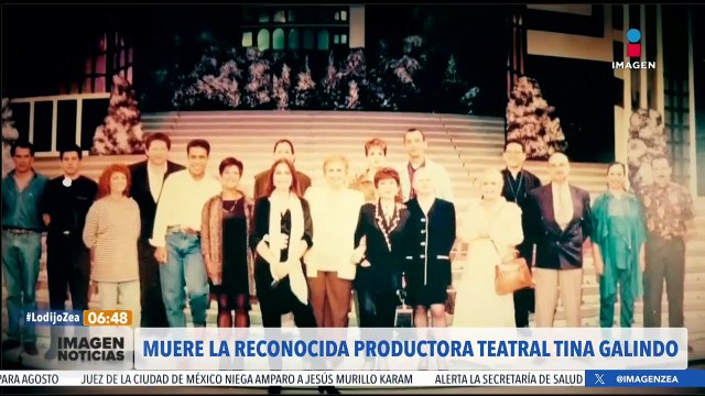 Daniela Romo reacciona a la muerte de Tina Galindo