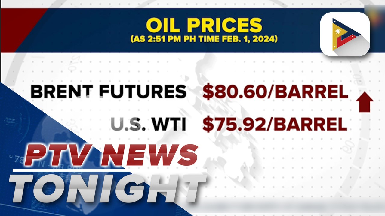 Oil prices up amid impending U.S. rate cuts