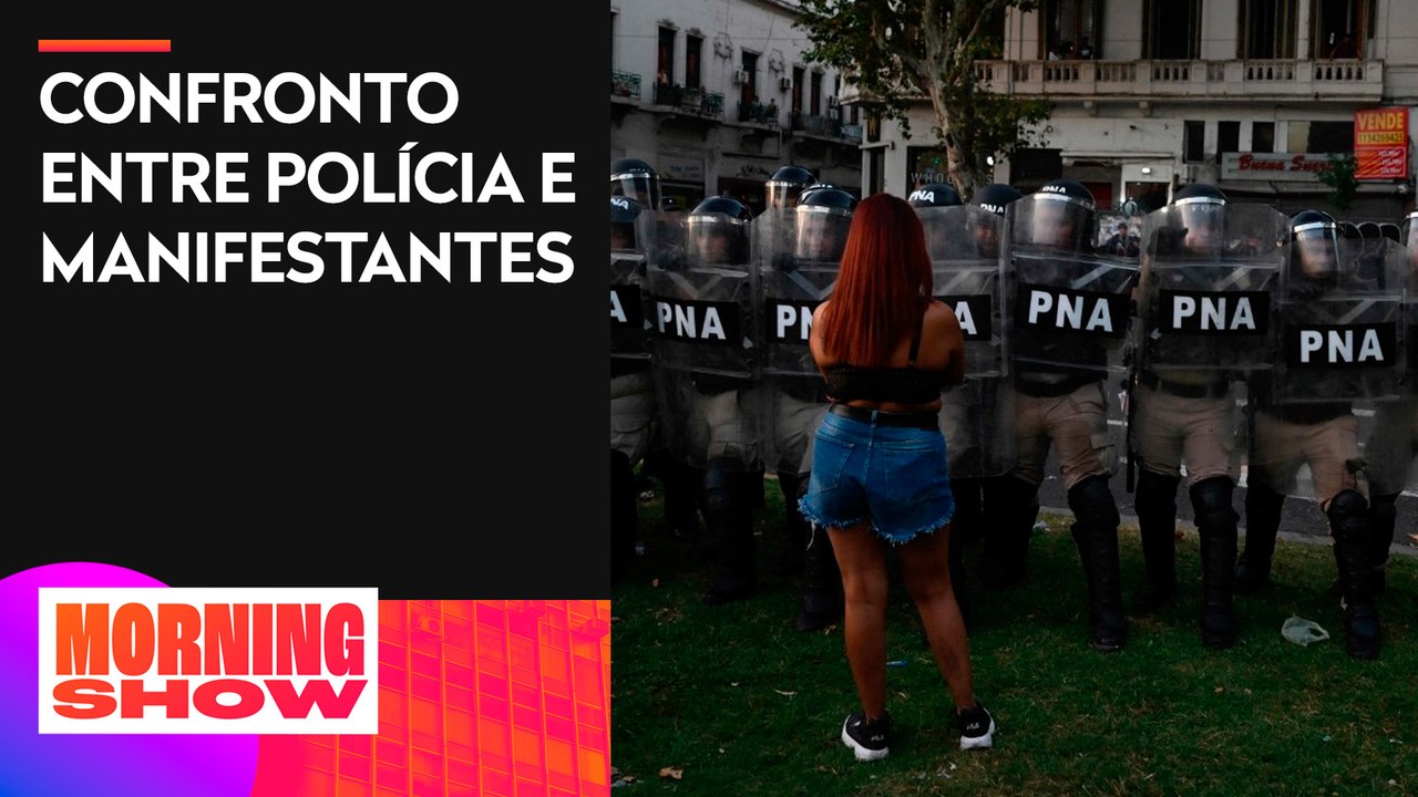 Argentina tem protesto contra a “Lei Ônibus”